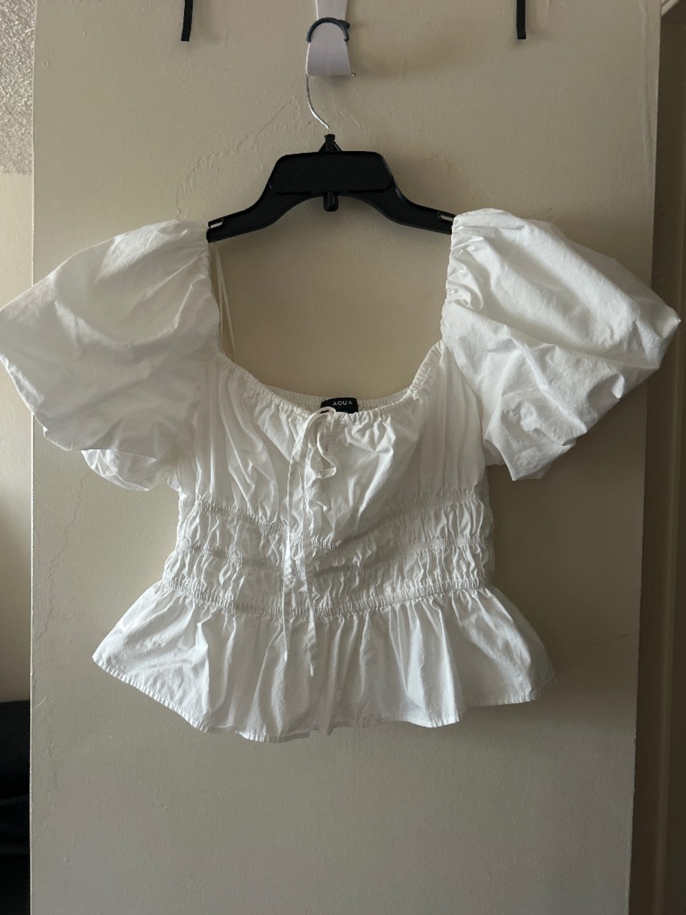 White Cotton top